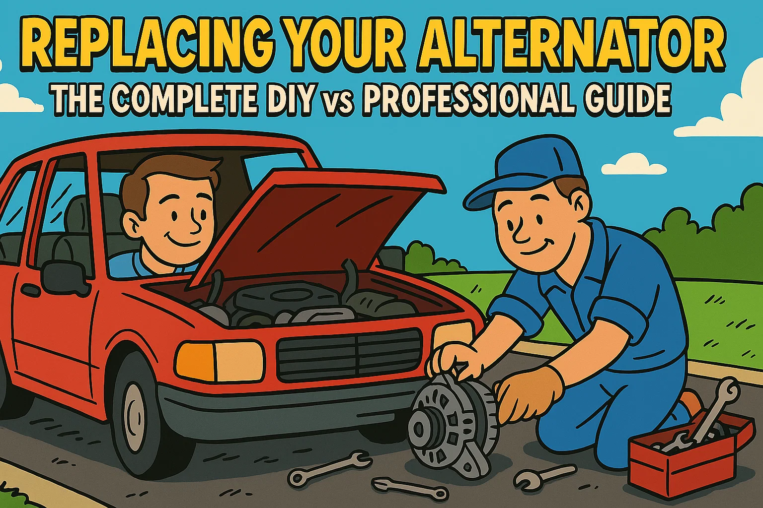Replacing Your Alternator: The Complete DIY vs Professional Guide